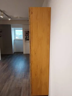 Voglauer Vitrinen & Highboards|Vitrine Vmontanara Eg Wildeiche Geölt Alurahmen Silber Inklusive Beleuchtung