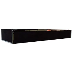 YOMEI Konsolen|Wandkonsole Smart Console Wandmontiert Mikroleder Anthrazit 03 Poliert