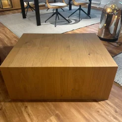 Scholtissek Beistelltische|Wendetisch Knorrige Eiche Massiv Puro Geölt