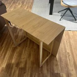 Scholtissek Beistelltische|Wendetisch Knorrige Eiche Massiv Puro Geölt