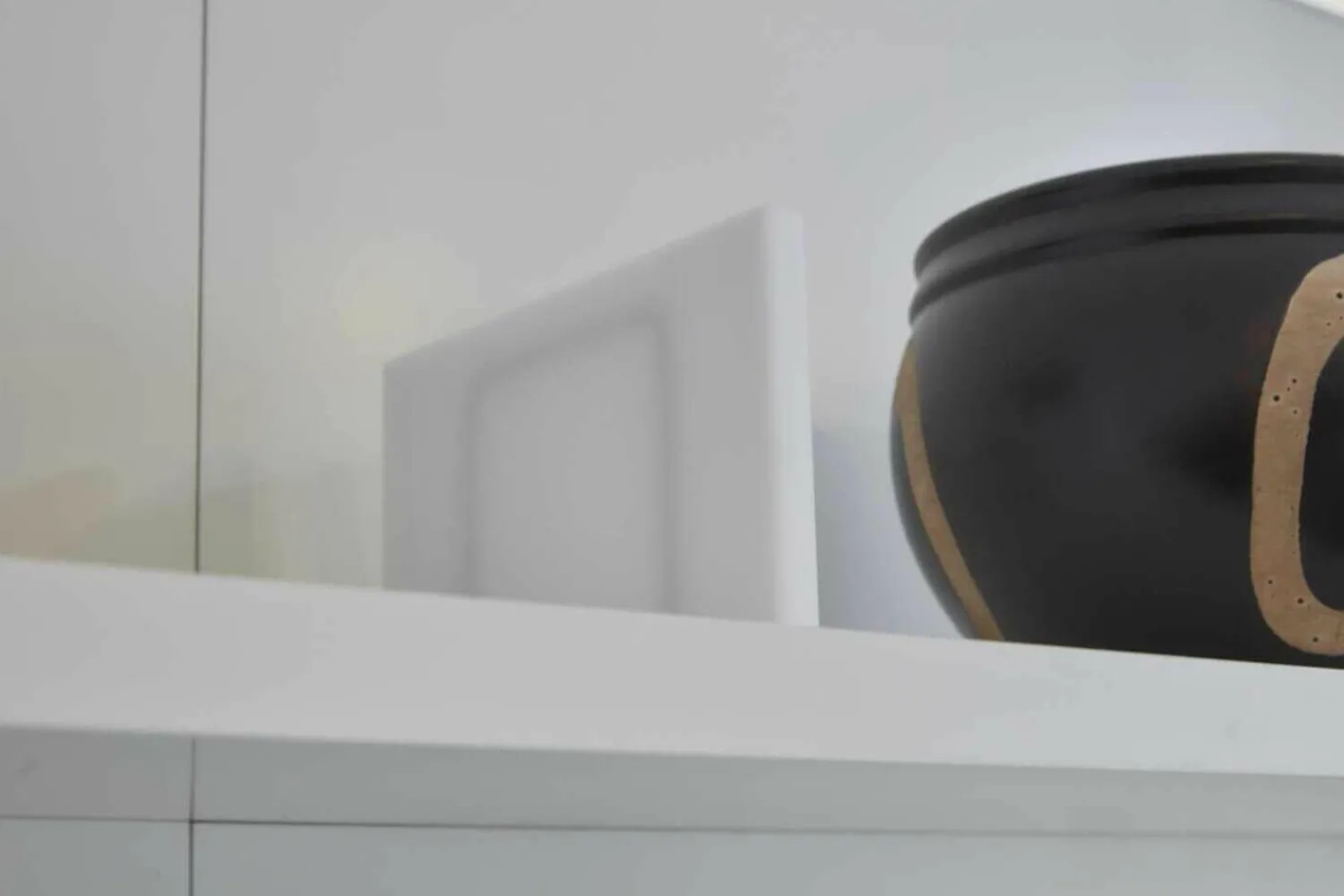 WK Wohnen Wohnwände & Tv-Lowboards|WK 409 Artena Hochglanz Schwarz Hartweiß mit Beleuchtung