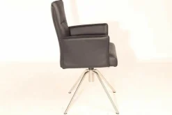 WK Wohnen Relaxsessel|WK 706 WMA Sessel Leder Toledo Nero