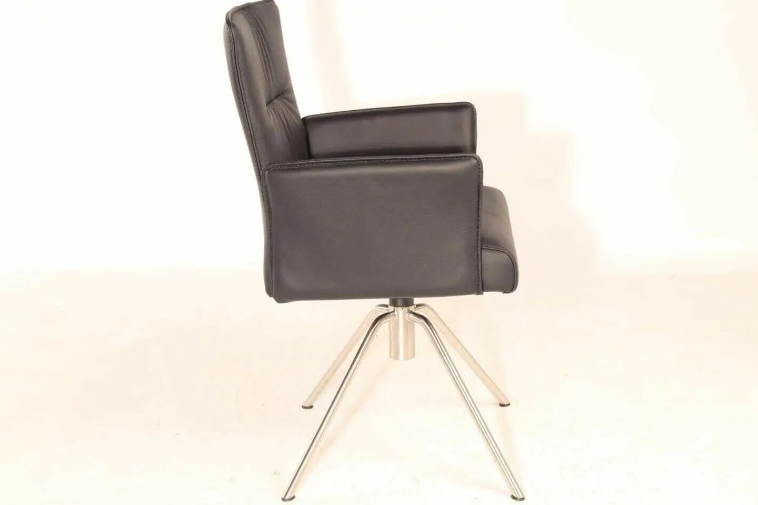 WK Wohnen Relaxsessel|WK 706 WMA Sessel Leder Toledo Nero