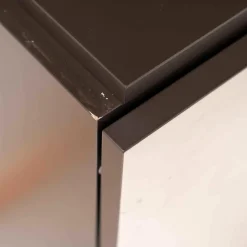 Sudbrock Vitrinen & Highboards|Wohnelement Contur-Unit Glattlack Mocca Mit Beleuchtung