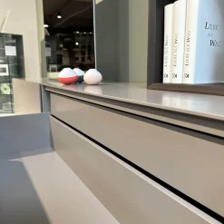 Kettnaker Regale|Wohnkombination Alea Lack Basalt Matt Raucheiche Furniert