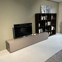 Kettnaker Regale|Wohnkombination Alea Lack Basalt Matt Raucheiche Furniert