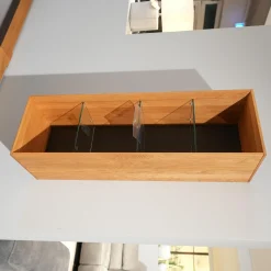 Team 7 Wohnwände & Tv-Lowboards|Wohnkombination Cubus Pure Eiche Naturöl Deckblatt Glas