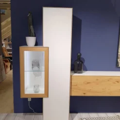 Schöner Wohnen-Kollektion Wohnwände & Tv-Lowboards|Wohnkombination Dimaro Lack Weiß Asteiche