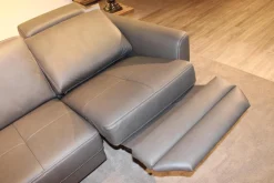 Zehdenick Wohnlandschaften|Wohnlandschaft Cassius Casada Stoff E Galero Slate Grau ohne Dekokissen