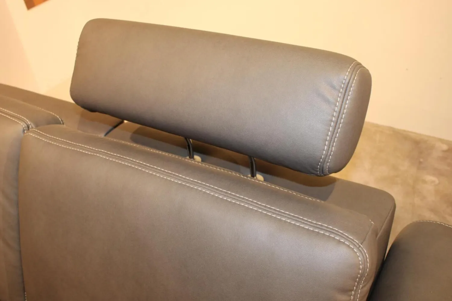 Zehdenick Wohnlandschaften|Wohnlandschaft Cassius Casada Stoff E Galero Slate Grau ohne Dekokissen