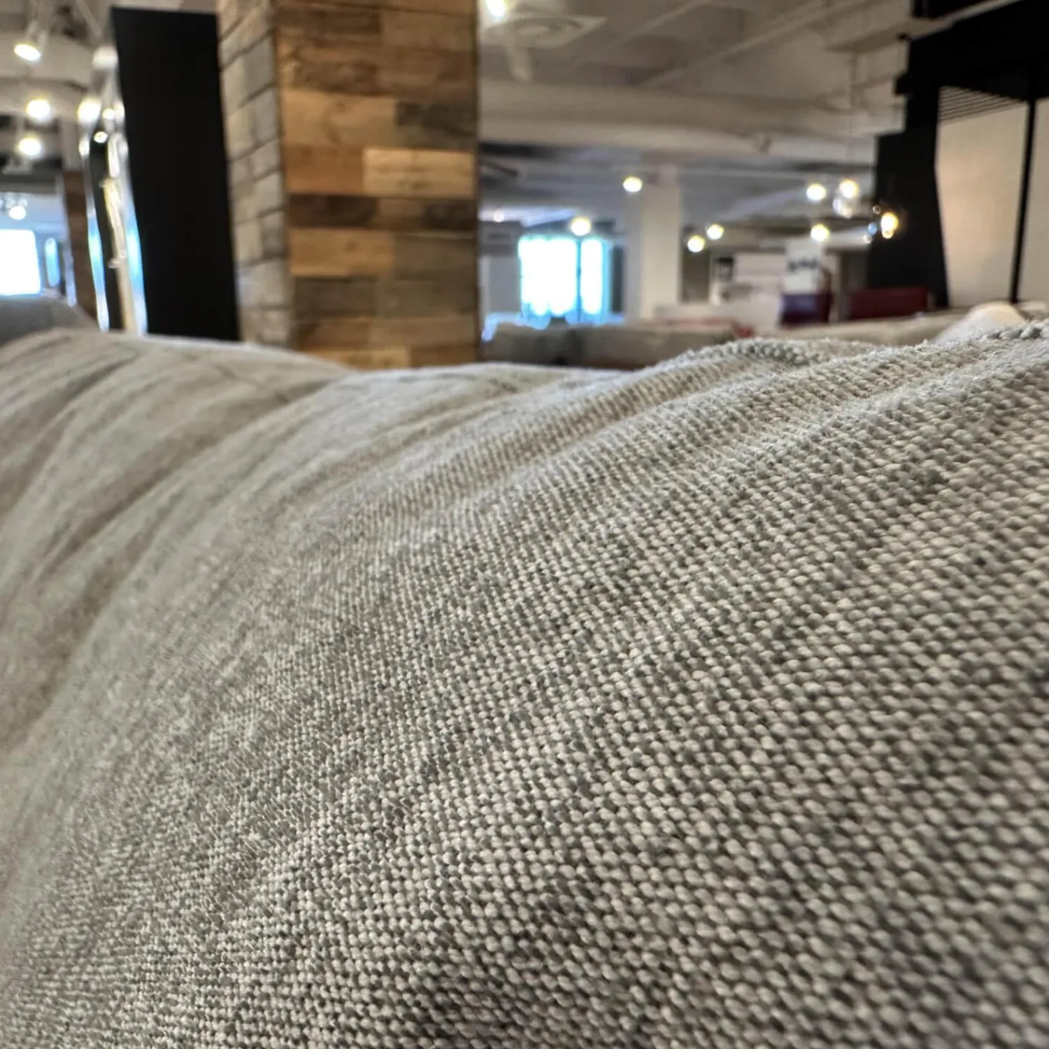 Gruppo Fox Wohnlandschaften|Wohnlandschaft Now Soft In Stoff Sable 01 Grau Gestell Metallkufe Chrom