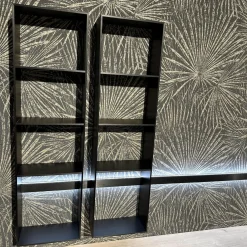 Nobilia Wohnwände & Tv-Lowboards|Wohnwand 945 Easytouch Lacklaminat Sand Beige Ultramatt Abdeckplatte Eiche Montreal