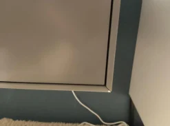 WK Wohnen Wohnwände & Tv-Lowboards|Wohnwand 419 Intono Glattlack Steingrau Rahmenfüße Schwarz