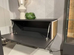 Schröder Franz Wohnwände & Tv-Lowboards|Wohnwand 2023 Lack Carbongrau Akzente Hirnholz Salzkammerguteiche Inklusive Beleuchtung Mit Fernsteuerung