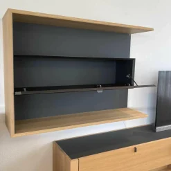 Voglauer Wohnwände & Tv-Lowboards|Wohnwand Aura Lowboard Hängelement mit LED Beleuchtung