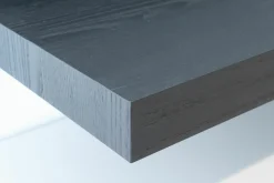 Poliform Wohnwände & Tv-Lowboards|Wohnwand Bücherregal Quid Ulme Schwarz Mit Beleuchtung Und Hocker