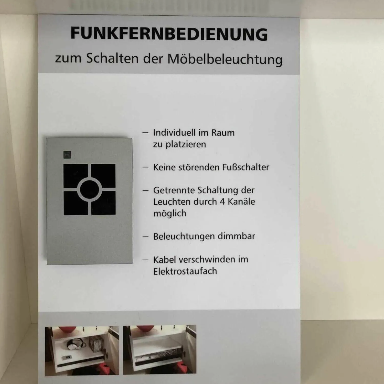 Gwinner Wohnwände & Tv-Lowboards|Wohnwand Bohle Lack Weiß Struktureiche Geräuchert mit Beleuchtung