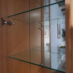 Thielemeyer Wohnwände & Tv-Lowboards|Wohnwand Costa Buche Furniert Mit Beleuchtung Und Trafo