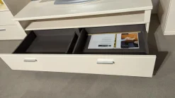 Rietberger Möbelwerke Wohnwände & Tv-Lowboards|Wohnwand Cremona Front Lack Crema Hochglanz Cremeweiß Korpus Lack Crema Matt Inklusive Beleuchtung