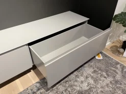 Sudbrock Wohnwände & Tv-Lowboards|Wohnwand Cubo Lack Canagrau Mit Eiche Anthrazit Gebeizt