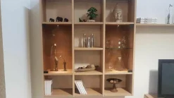 Team 7 Wohnwände & Tv-Lowboards|Wohnwand Cubus Eiche Weißöl Farbglas Taupe