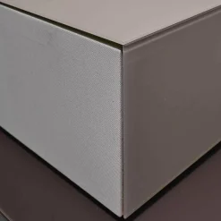 Mobilari Wohnwände & Tv-Lowboards|Wohnwand Cubus Pure Eiche Massiv Farbglas