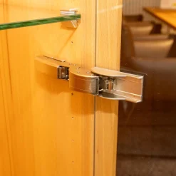 Team 7 Wohnwände & Tv-Lowboards|Wohnwand Cubus Vollholz Kernbuche Natur Geölt Inklusive Granit-Platte Und LED-Beleuchtung