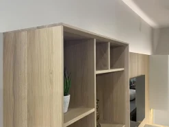 Team 7 Wohnwände & Tv-Lowboards|Wohnwand Eiche Weißöl Farbglas Graphitgrau Mit Wandpaneelen