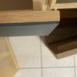 Göhring Wohnwände & Tv-Lowboards|Wohnwand Elements B200 Eiche Massiv mit Beleuchtung