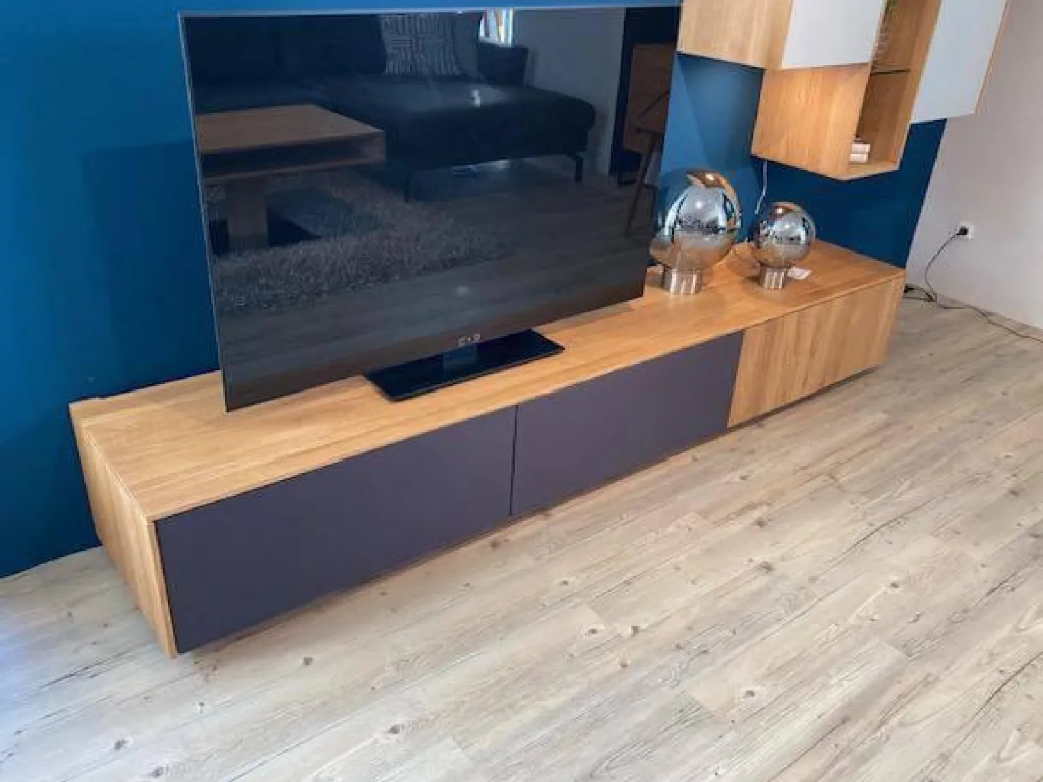 Team 7 Wohnwände & Tv-Lowboards|Wohnwand Filigno Eiche Massiv Natur Geölt