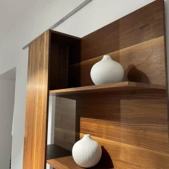 Team 7 Wohnwände & Tv-Lowboards|Wohnwand Filigno Nussbaum Natur Geölt Inklusive Technikelement Mit Kabelhohlraum