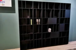 Piure Wohnwände & Tv-Lowboards|Wohnwand Flex MDF Mattlack P43 Coal Schwarz 250x216