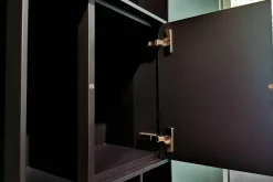 Piure Wohnwände & Tv-Lowboards|Wohnwand Flex MDF Mattlack P43 Coal Schwarz 250x216