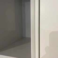 Sudbrock Wohnwände & Tv-Lowboards|Wohnwand Game Glattlack Verkehrsweiß Glattlack Steingrau Ethno Eiche