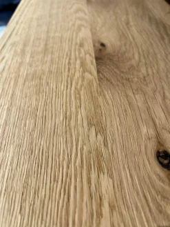 Musterring Wohnwände & Tv-Lowboards|Wohnwand Giulia Front Und Korpus Wildeiche Massiv Soft Gebürstet Vitrine Glas Optiwhite