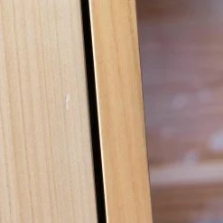 Gruber & Schlager Wohnwände & Tv-Lowboards|Wohnwand Kala Mit Phonobank Schrankteile Europäischer Kirschbaum Hell Paneele Lack Eierschale