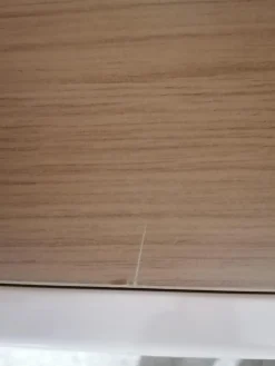 Musterring Wohnwände & Tv-Lowboards|Wohnwand Kira Front Lack Crema Creme Korpus Eiche Sand Griff Chrom Inklusive Beleuchtung