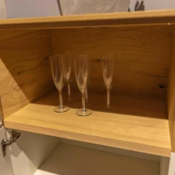 Venjakob Wohnwände & Tv-Lowboards|Wohnwand LS 043016 Albero Sideboard Vitrine Lack Weiß Matt Santanaeiche