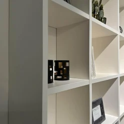 Gwinner Wohnwände & Tv-Lowboards|Wohnwand LS 561220 PG1 Lack Seidenmatt Weiß Und Anthrazit Inklusive LED-Beleuchtung