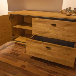 Schröder Franz Wohnwände & Tv-Lowboards|Wohnwand LS479920 Kitzalm Alpenglück Alteiche Natur