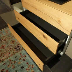 Die Hausmarke Wohnwände & Tv-Lowboards|Wohnwand Media Design Holz Nougat Mattlack Braun