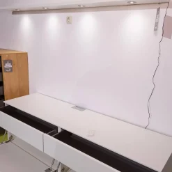 Gallery M Wohnwände & Tv-Lowboards|Wohnwand Merano Lack Weiß Wildeiche Inklusive Beleuchtung Und Fernbedienung