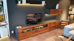 Hartmann Wohnwände & Tv-Lowboards|Wohnwand Nea Nussbaum Eiche Anthrazit