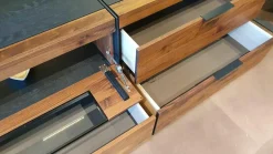 Hartmann Wohnwände & Tv-Lowboards|Wohnwand Nea Nussbaum Eiche Anthrazit