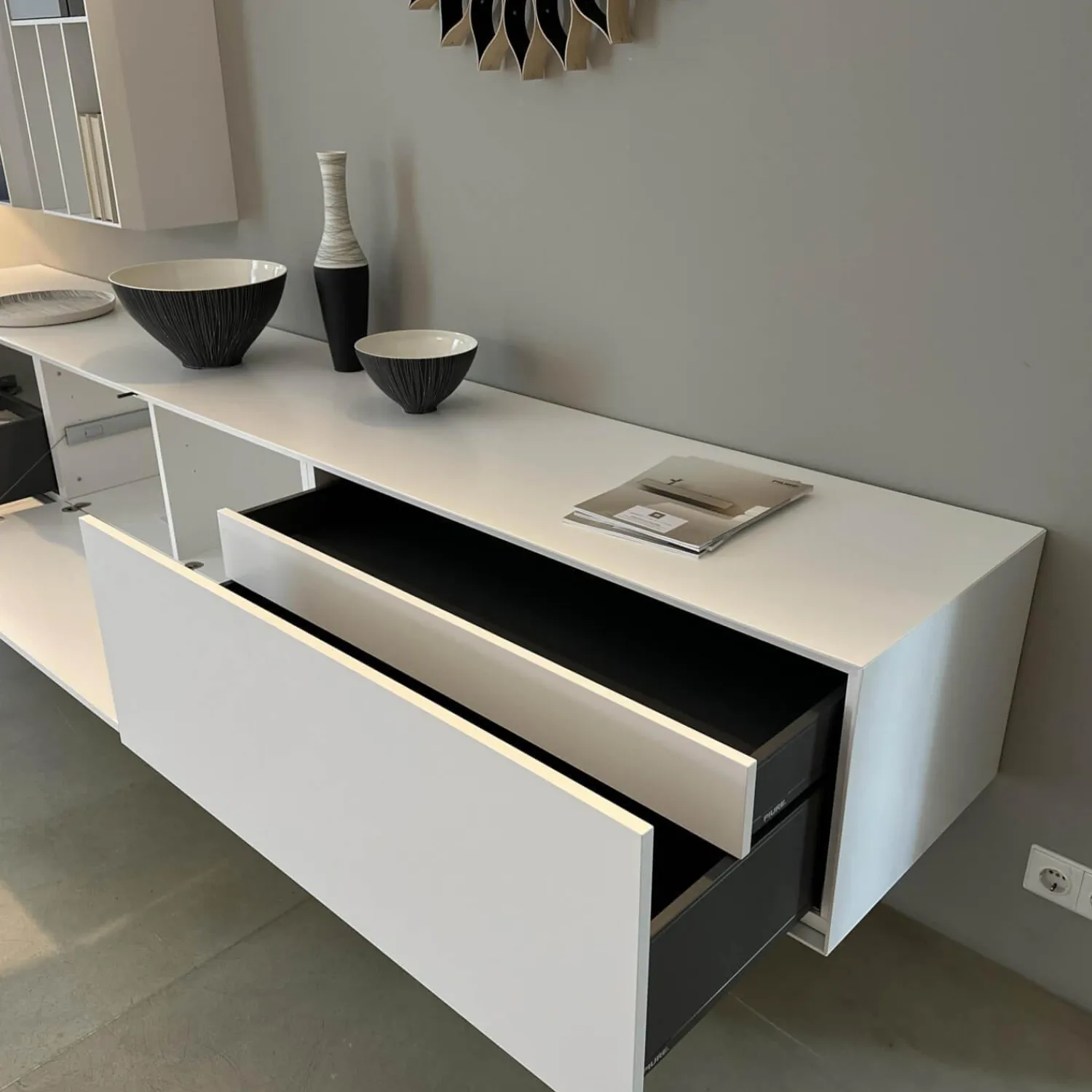 Piure Wohnwände & Tv-Lowboards|Wohnwand Nex Flex Lack Weiß P01 Matt