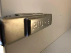 Piure Wohnwände & Tv-Lowboards|Wohnwand Nex Side Eiche Massiv Mattlack Weiß Dune Violett