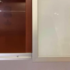 Contur Wohnwände & Tv-Lowboards|Wohnwand Novora Holz Lack RAL 3009 Weiß Oxidrot