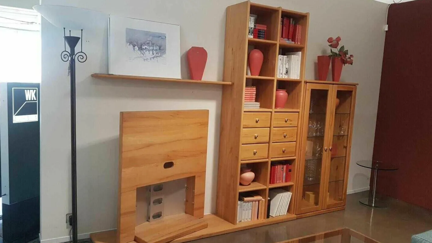 Team 7 Wohnwände & Tv-Lowboards|Wohnwand Opus 1 Kernbuche Mit Glaselement