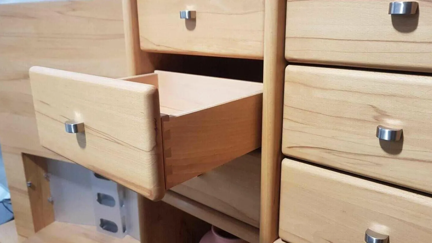 Team 7 Wohnwände & Tv-Lowboards|Wohnwand Opus 1 Kernbuche Mit Glaselement