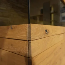 Voglauer Wohnwände & Tv-Lowboards|Wohnwand Opus Wildeiche Rustiko Akzent Beton Inklusive Highboard Und Sideboard